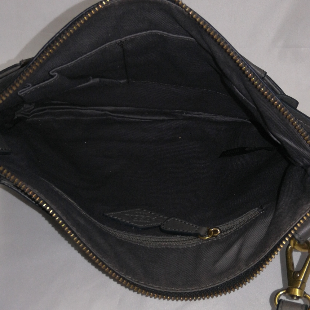 Fossil leather crossbody purse - Picture 8 of 11